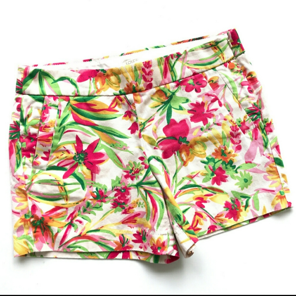 J Crew Floral Shorts